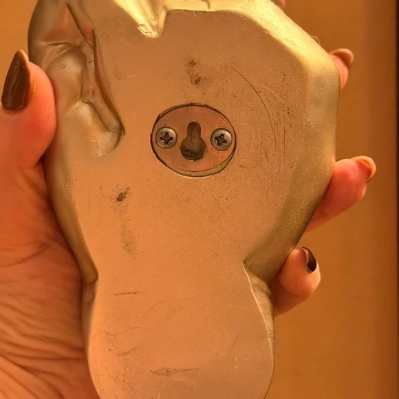 Silver Hand Gesture Wall Art - Picture 2 of 2